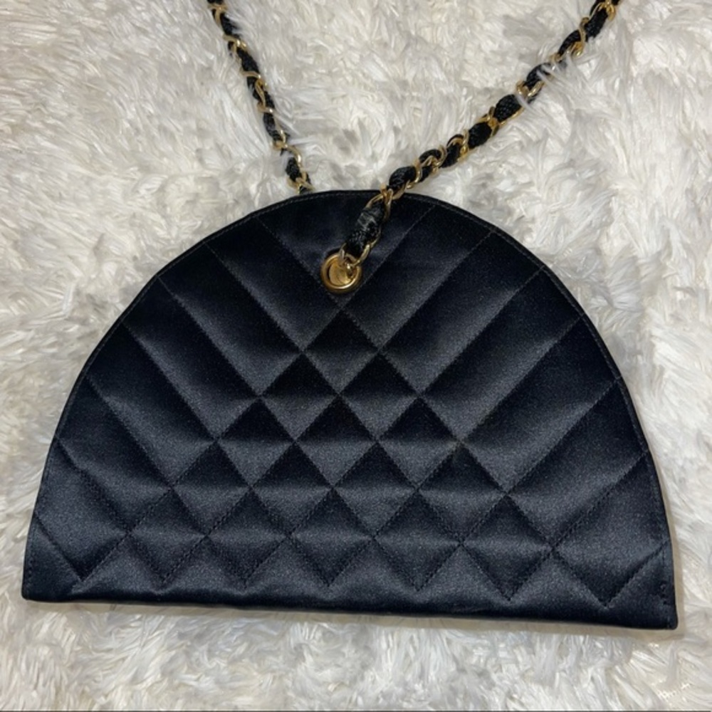 CHANEL 🌟 Satin Moon Handbag - Limited Edition